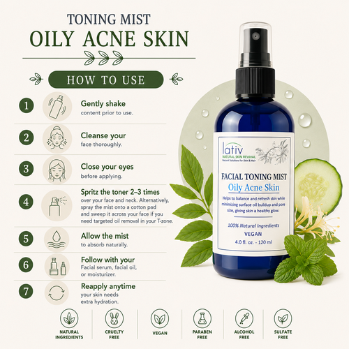 How to Use Oily Acne Toner