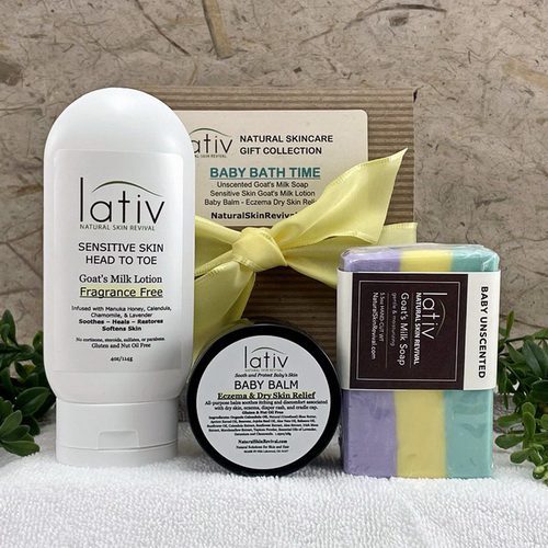 Baby Bath Time Gift Box Natural Skin Care For Baby