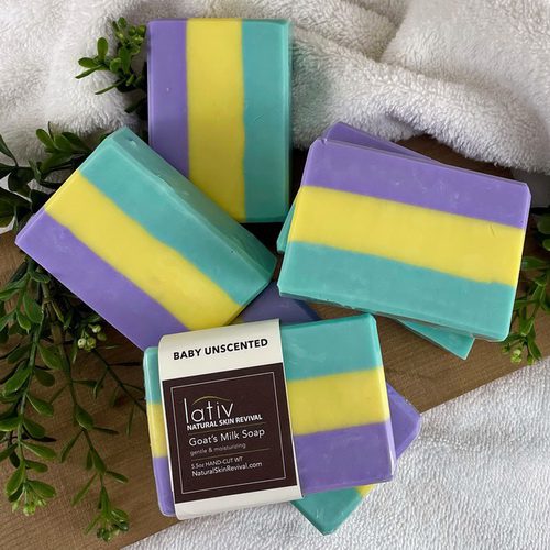 Goats Milk Soap Baby Unscented