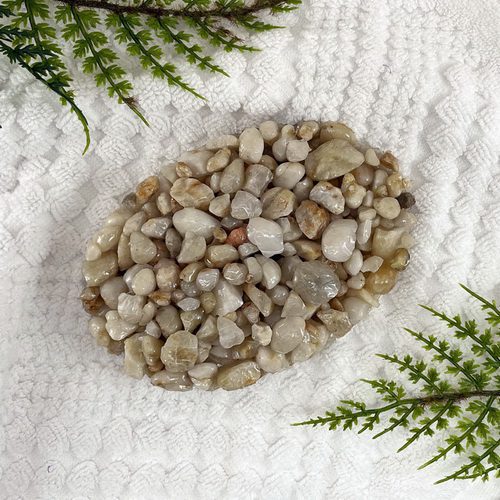Natural Sand Stone Pebble Oval Soap Dish