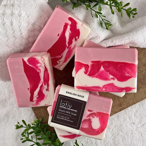 Goats Milk Soap English Rose
