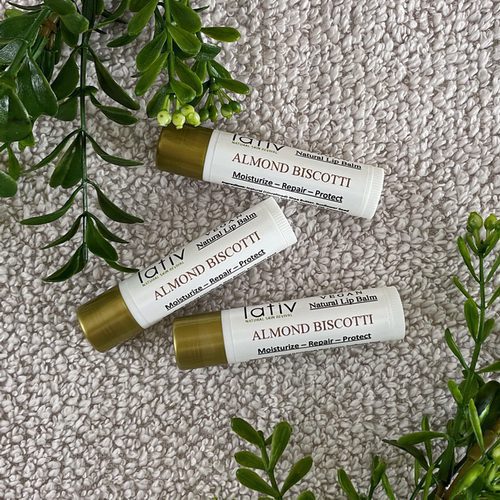 Vegan Lip Balm - Almond Biscotti