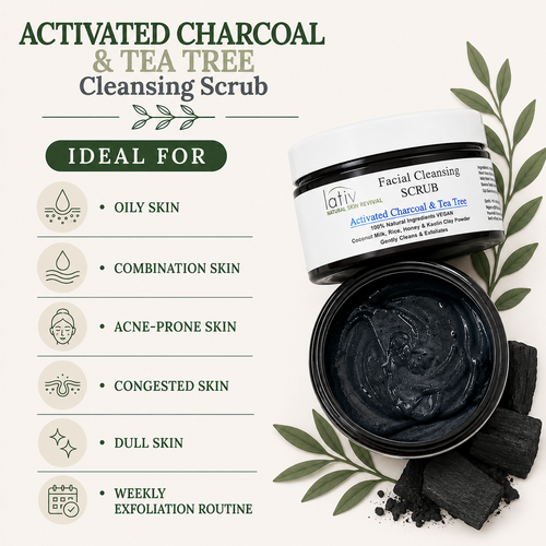 Ideal For Activated Charcoal Scrub