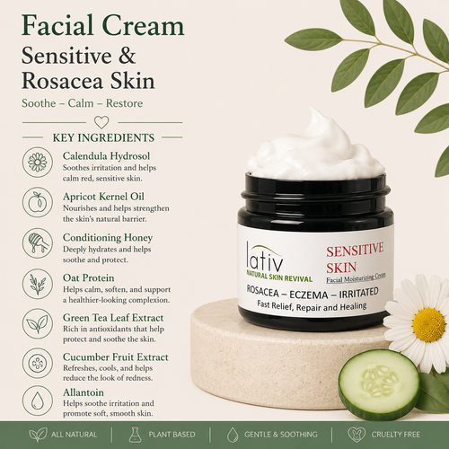 Ingredients Facial Cream Sensitive Skin