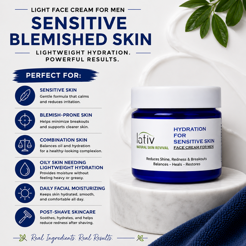 Perfect For Face Cream Men Sensitive Blemished Skin