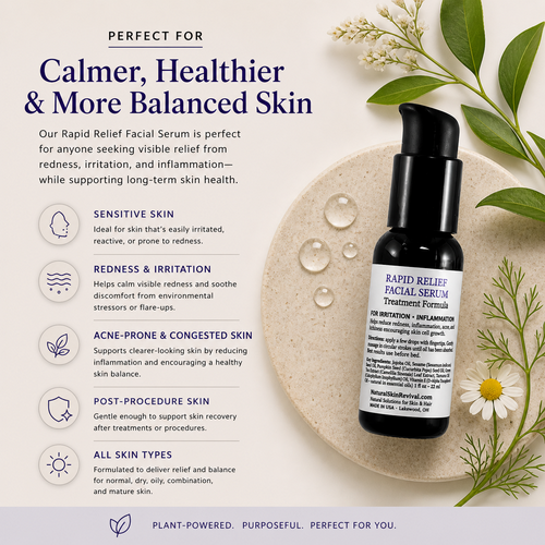 Rapid Relief Facial Serum Perfect For