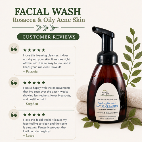 Reviews Facial Wash Rosacea Oily Acne Skin