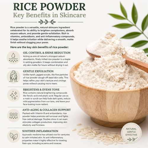 Rice Powder Benefits