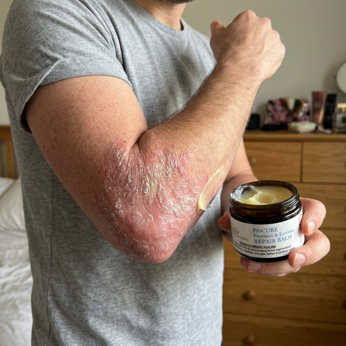 Man with Psoriasis