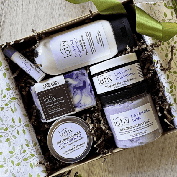 Lovely Lavender Natural Skincare Gift Collection