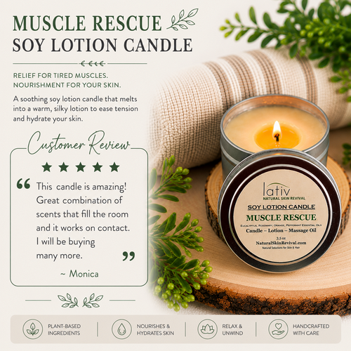 Reviews Muscle Rescue Candle