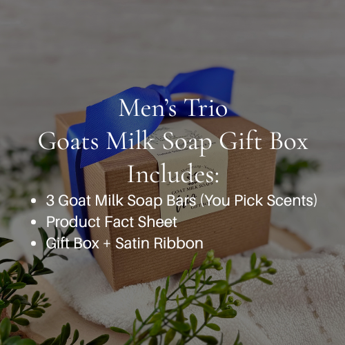 Men’s Trio Goats Milk Soap Gift Box List