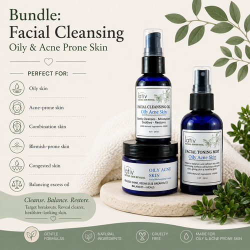 Bundle Facial Cleansing Oily Acne Skin