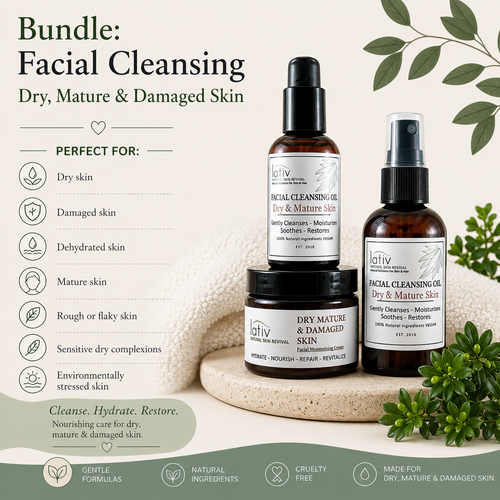 Bundle Facial Cleansing Dry Mature Skin