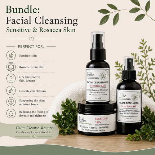 Perfect For Bundle: Facial Cleansing Sensitive & Rosacea Skin