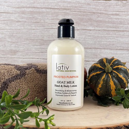 Frosted Pumpkin Goat Milk Lotion Pump
