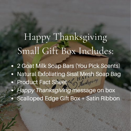 Happy Thanksgiving Gift Box List