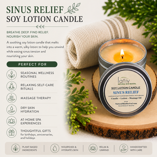 Perfect For Sinus Relief Candle