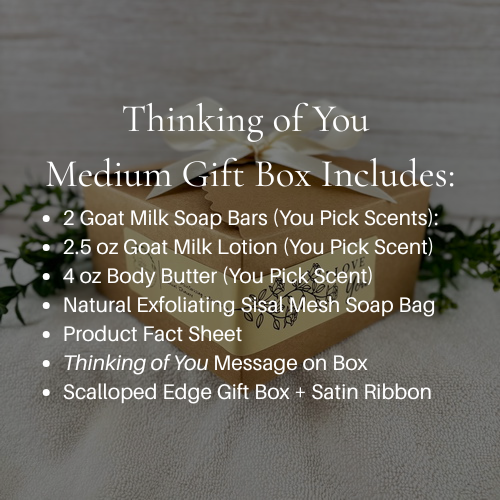 Thinking of You Medium Gift Box List