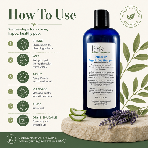 How to Use PureFur Dog Shampoo