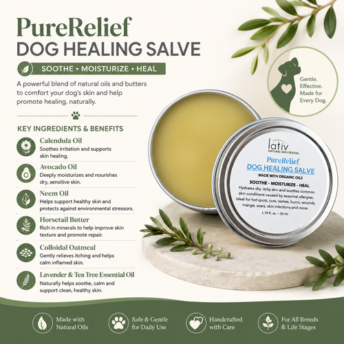 Ingredients Dog Healing Salve