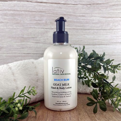 Beach Bum Goats Milk Lotion Pump