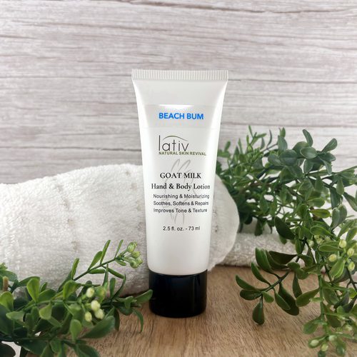 Beach Bum Goats Milk Soap Tube