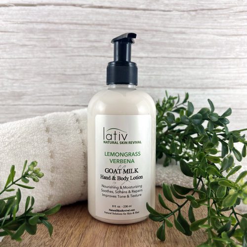 Lemongrass Verbena Goats Milk Lotion Pump