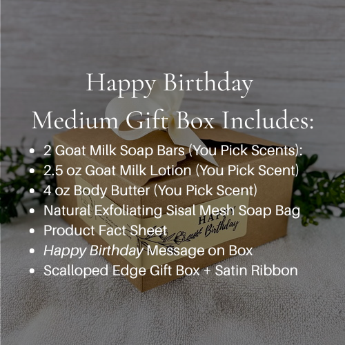 Happy Birthday Medium Gift Box List
