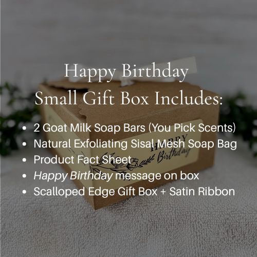 Happy Birthday Small Gift Box List