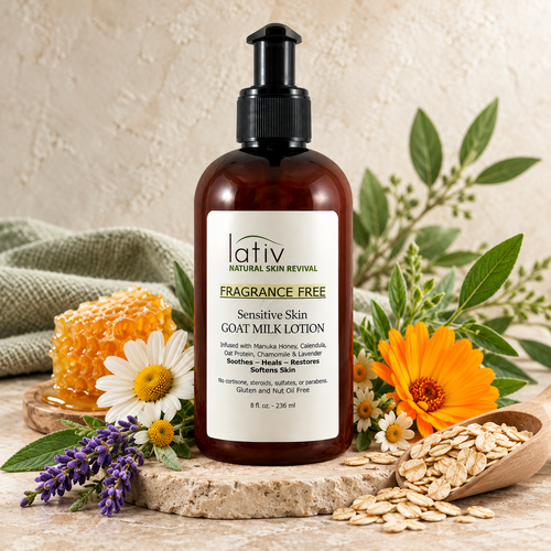 Sensitive Skin Goats Milk Lotion Pump